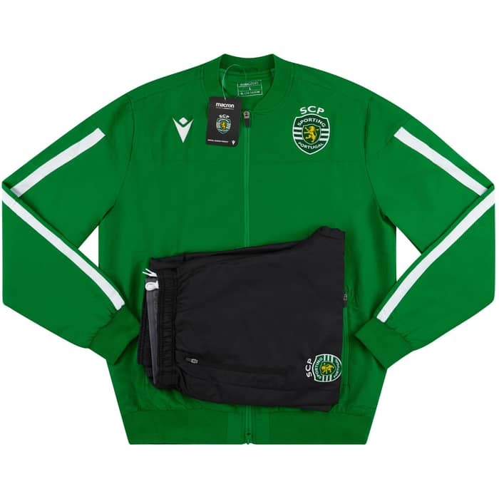 2019-20 Sporting CP Macron Training Tracksuit - NEW
