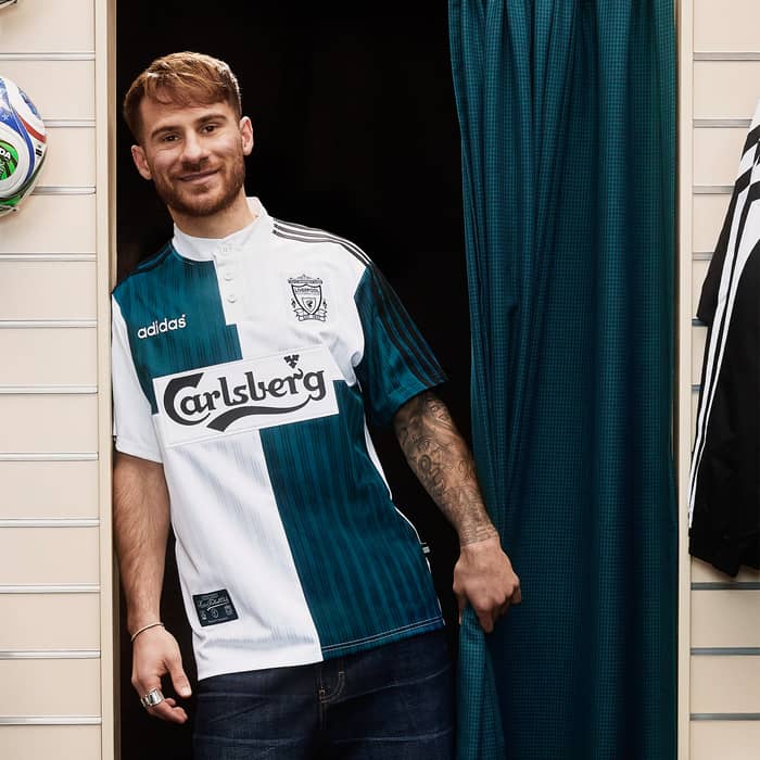 1995-96 Liverpool adidas Originals Reissue Away Shirt