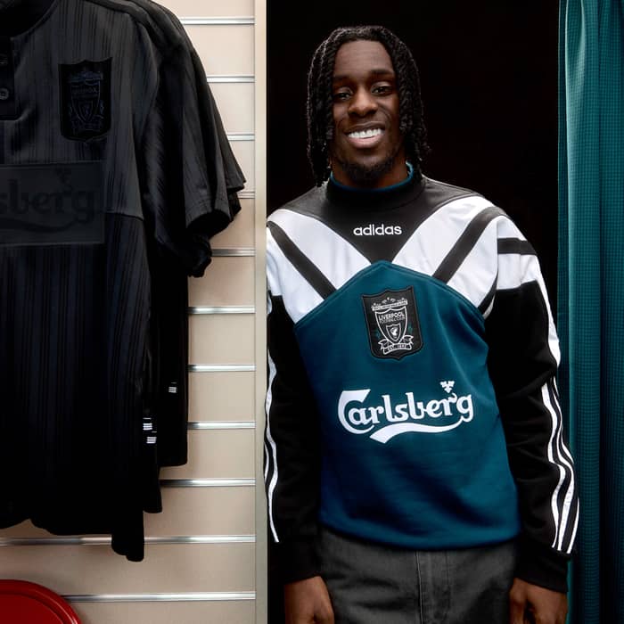 1995-96 Liverpool adidas Originals Reissue Crew Sweat Top