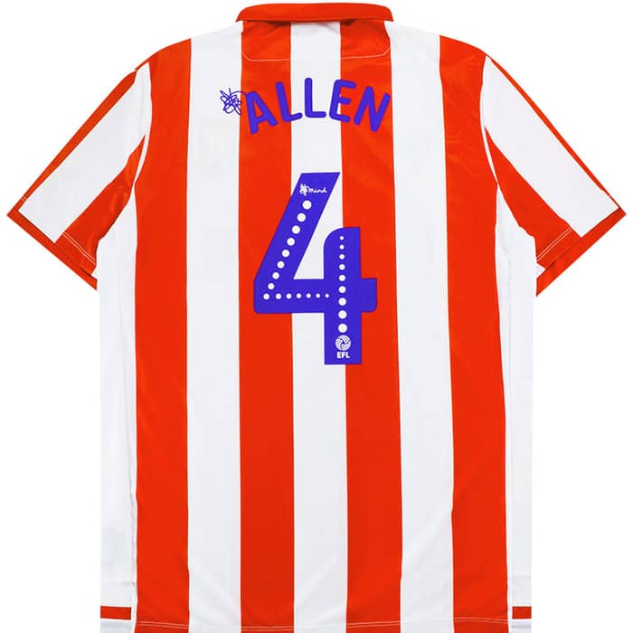 2019-20 Stoke City Home Authentic Shirt Allen #4
