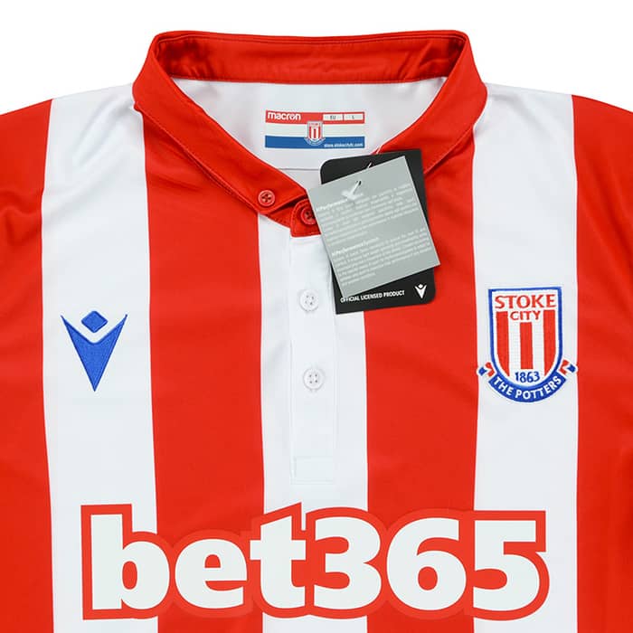 2019-20 Stoke City Home Authentic Shirt Allen #4