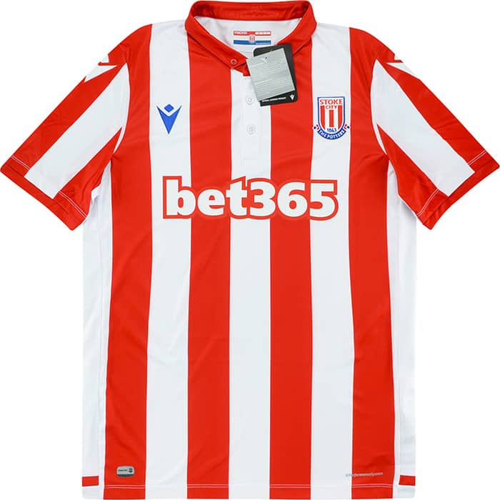 2019-20 Stoke City Home Authentic Shirt Allen #4