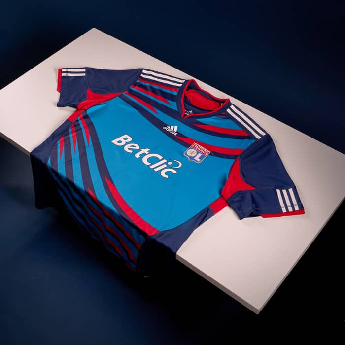 2010-11 Lyon Player Issue Third Shirt Lisandro #9 - 8/10 - (XXL)