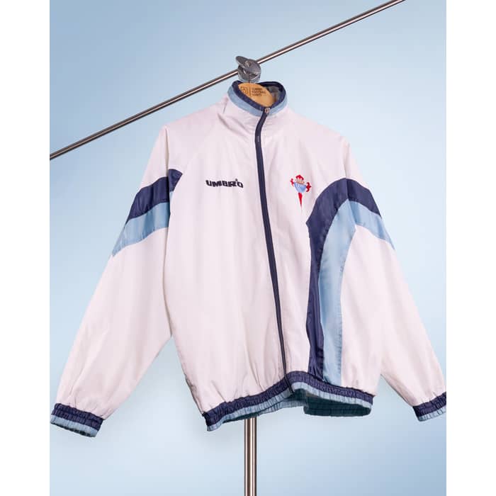 1996-97 Celta Vigo Umbro Track Jacket - 8/10 - (M)