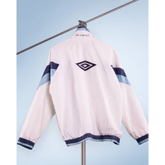 1996-97 Celta Vigo Umbro Track Jacket - 8/10 - (M)