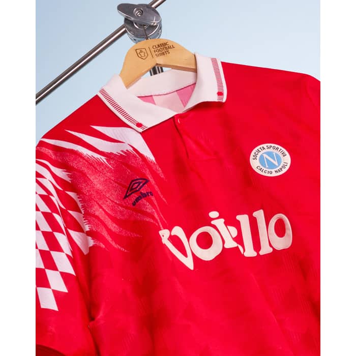 1991-93 Napoli Third Shirt - 8/10 - (XL)