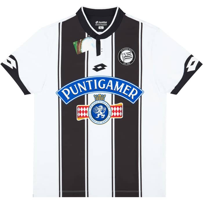 2017-18 Sturm Graz Home Shirt - NEW