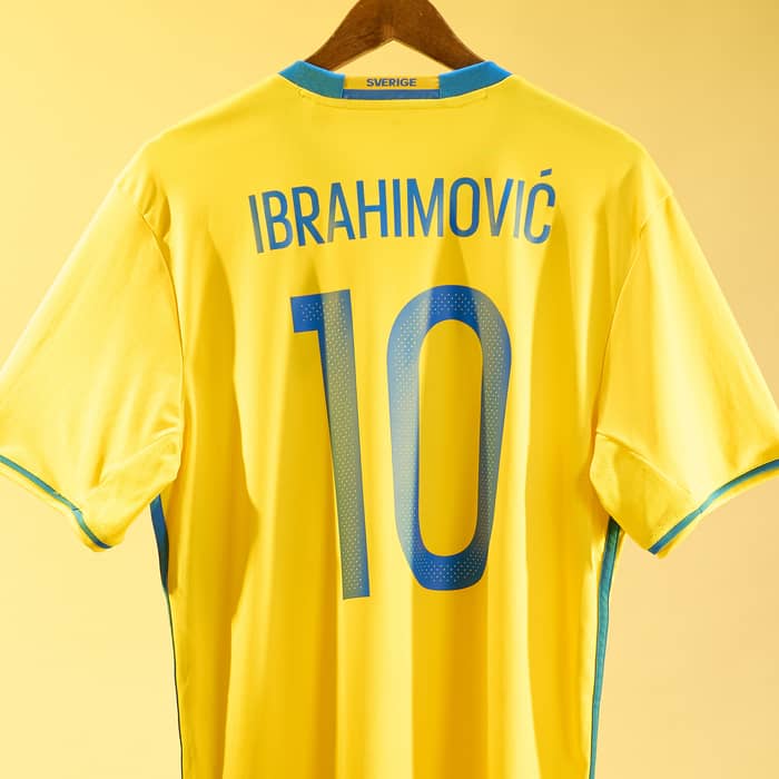 2016-17 Sweden Home Shirt Ibrahimovic #10