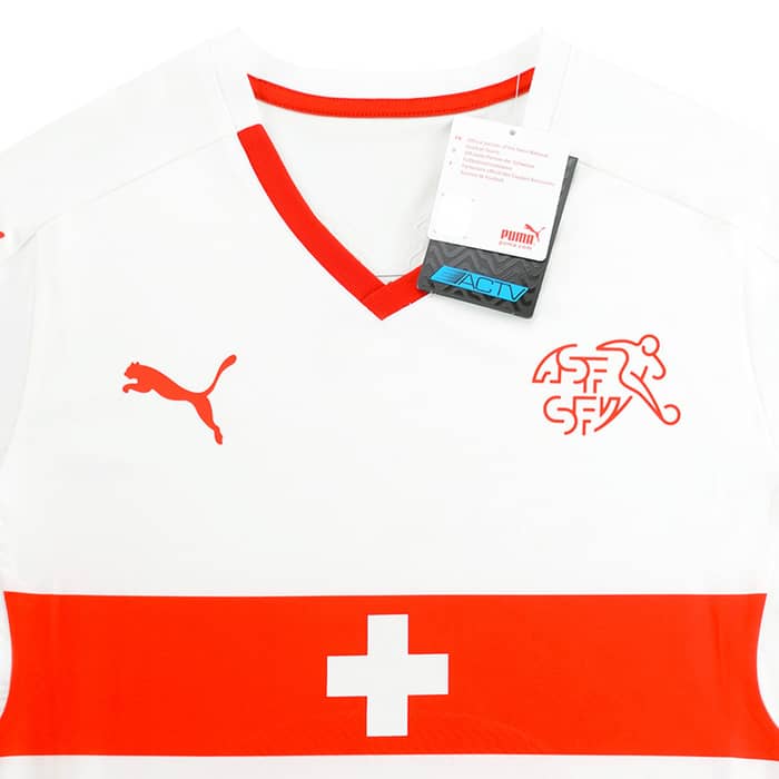 2016-17 Switzerland Player Issue Away Shirt (ACTV Fit) - NEW