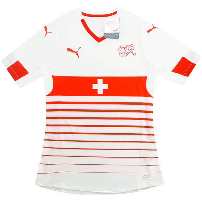 2016-17 Switzerland Player Issue Away Shirt (ACTV Fit) - NEW