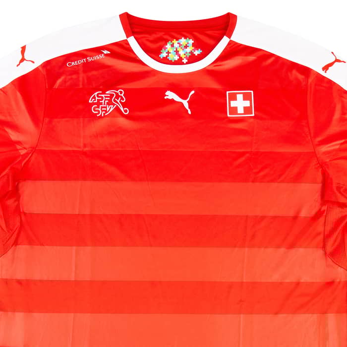 2016-17 Switzerland Home Shirt - 8/10 - (L)