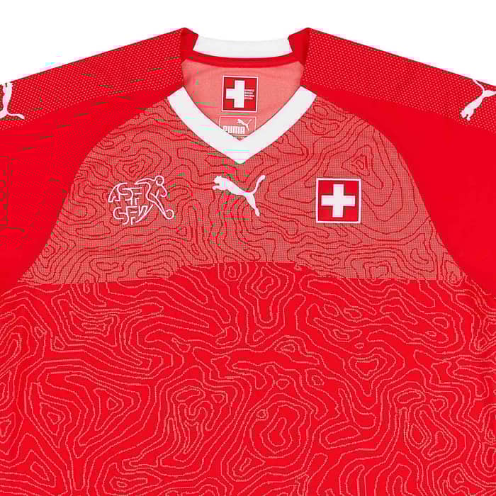 2018-19 Switzerland Home Shirt - NEW