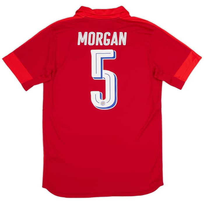 2016-17 Leicester Away Shirt Morgan #5 (M)