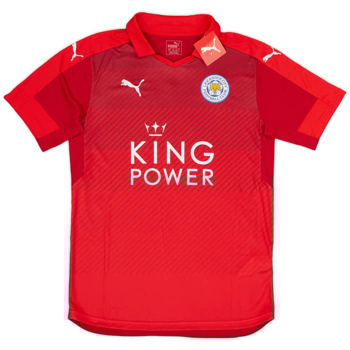 2016-17 Leicester Away Shirt Morgan #5 (M)