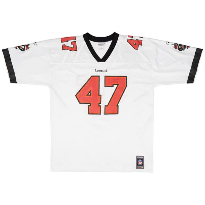 2001 Tampa Bay Buccaneers Lynch #47 Reebok Away Jersey (Very Good) XL