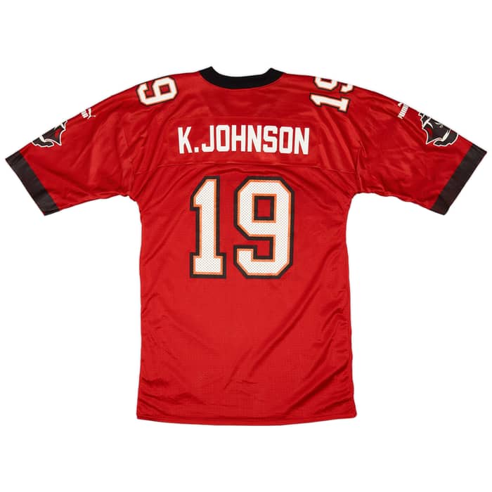 2000 Tampa Bay Buccaneers K. Johnson #19 Puma Home Jersey (Excellent) L
