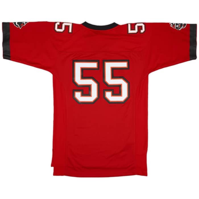 2002 Tampa Bay Buccaneers Brooks #55 Mitchell & Ness Home Jersey (M)