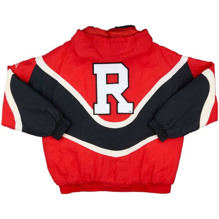 1990s Rutgers Scarlett Knights Apex One Rain Coat - 8/10 - (XL)
