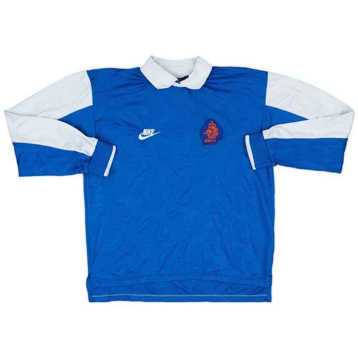 1997-98 Netherlands Player Issue Training L/S Shirt #13