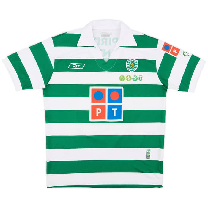 2005-06 Sporting CP Match Issue Home Shirt #48