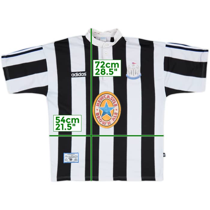 1995-97 Newcastle Home Shirt - 5/10 - (M)