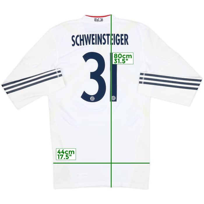 2010-11 Bayern Munich Player Issue Techfit Away Shirt Robben #10 - 6/10 - (XL)