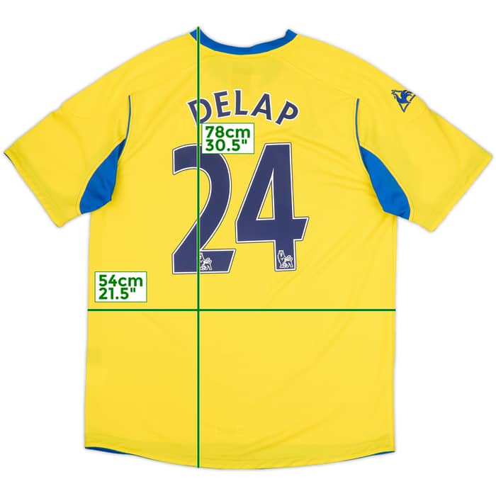 2008-09 Stoke City Away Shirt Delap #24 - 8/10 - (L)