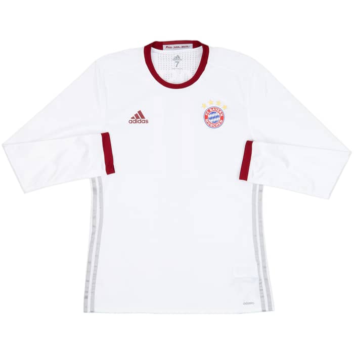 2016-17 Bayern Munich Player Issue Third L/S Shirt Costa #11 - 6/10 - (M/L)