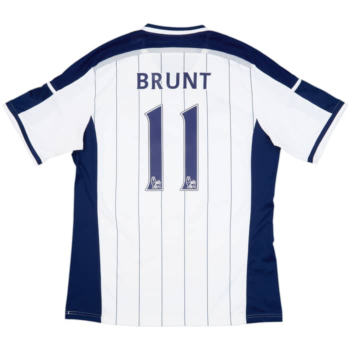 2014-15 West Brom Home Shirt Brunt #11 - 8/10 - (XL)