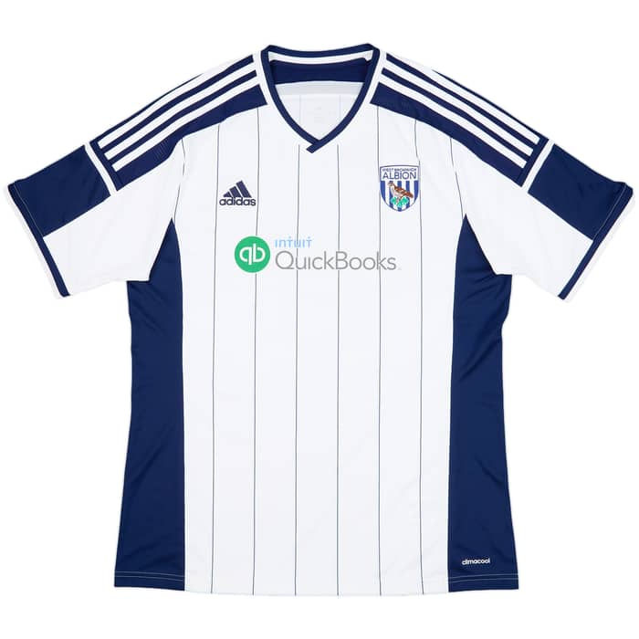 2014-15 West Brom Home Shirt Brunt #11 - 9/10 - (XL)