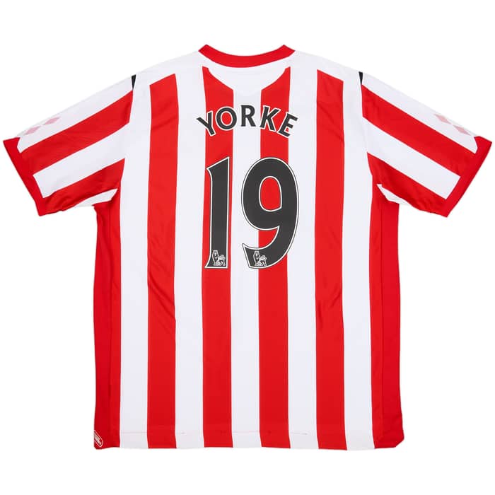 2008-09 Sunderland Home Shirt Yorke #19 - 8/10 - (XXL)