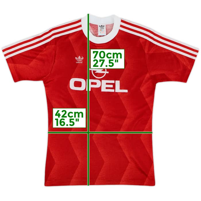 1987-88 Bayern Munich Home Shirt - 8/10 - (S)