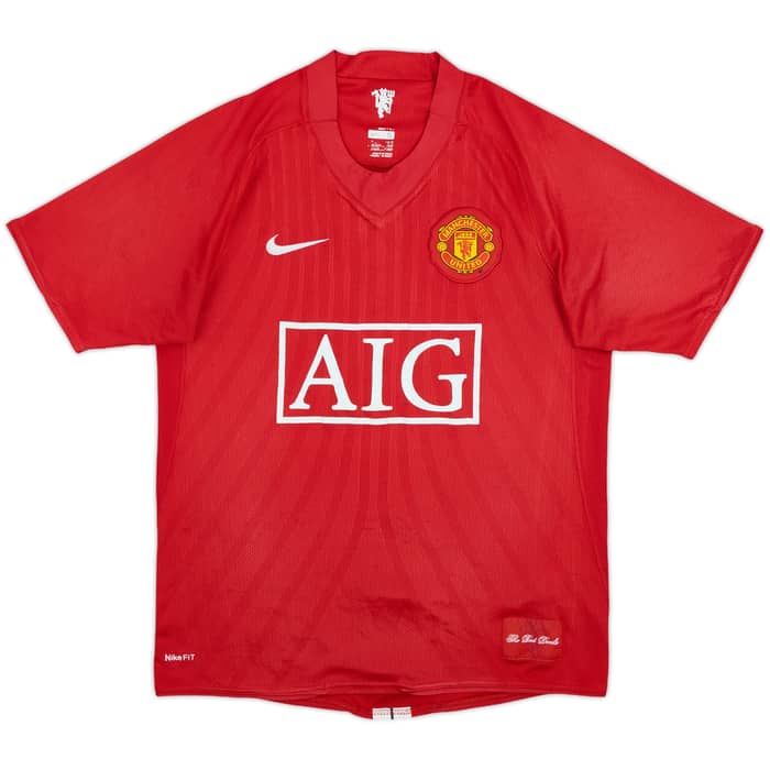2007-09 Manchester United Home Shirt Ronaldo #7 - 5/10 - (S)