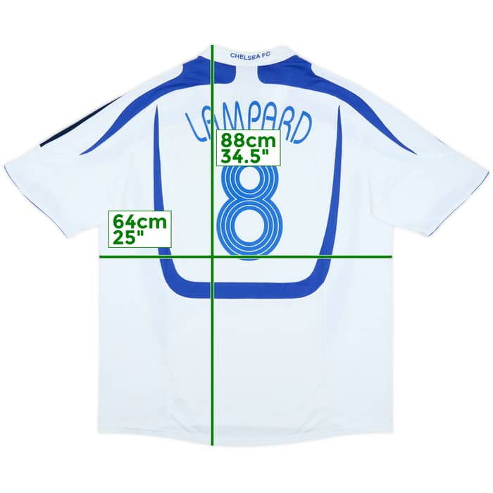 2007-08 Chelsea Third Shirt Lampard #8 - 9/10 - (XXL)