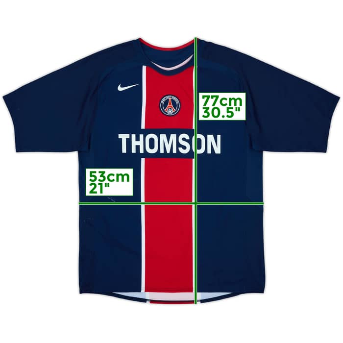 2005-06 Paris Saint-Germain Home Shirt - 7/10 - (M)