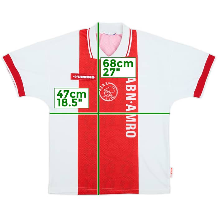 1998-99 Ajax Home Shirt - 6/10 - (Y)