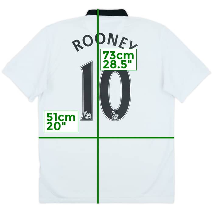 2014-15 Manchester United Away Shirt Rooney #10 - 6/10 - (M)