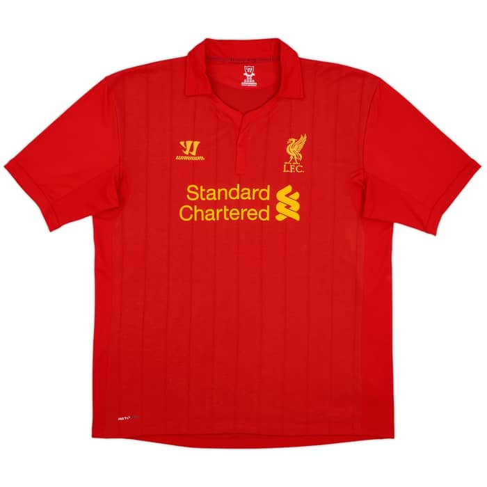 2012-13 Liverpool Home Shirt Gerrard #8 - 8/10 - (3XL)