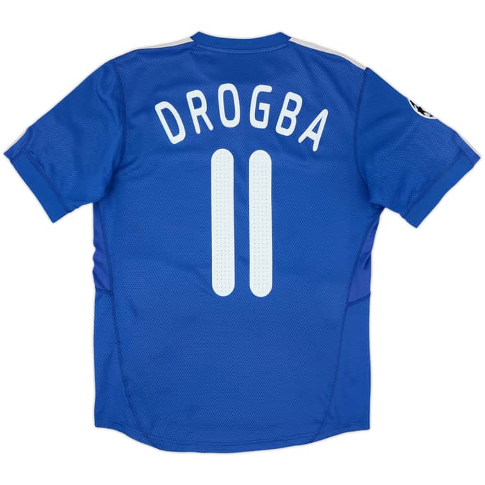 2009-10 Chelsea Home Shirt Drogba #11 - 8/10 - (L)