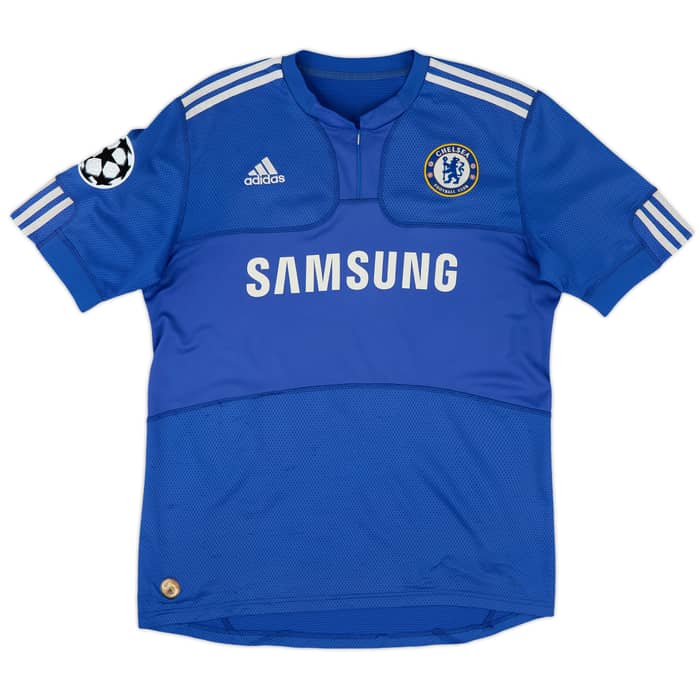 2009-10 Chelsea Home Shirt Drogba #11 - 8/10 - (L)
