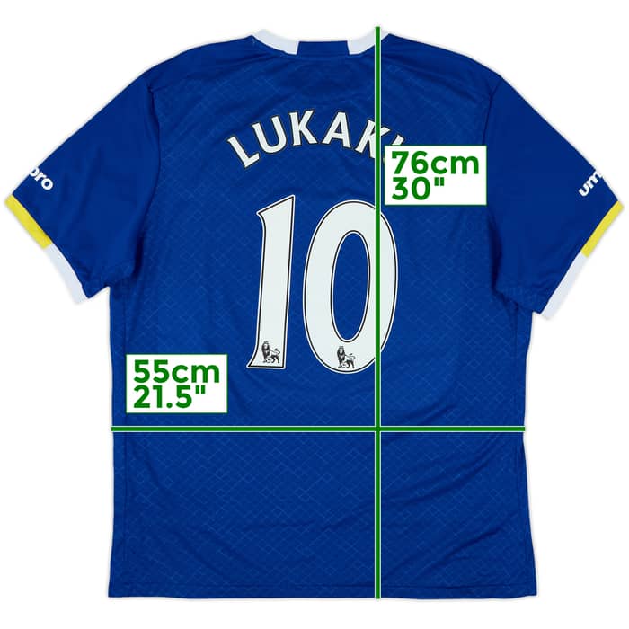 2016-17 Everton Home Shirt - 8/10 - (XL)