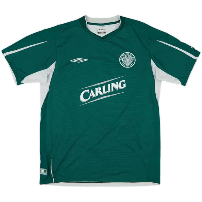 2004-05 Celtic Away Shirt Juninho #7 - 9/10 - (M)