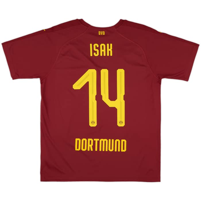 2018-19 Borussia Dortmund Third Shirt Isak #14 - 7/10 - (L)