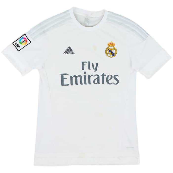 2015-16 Real Madrid Home Shirt - 5/10 - (S)