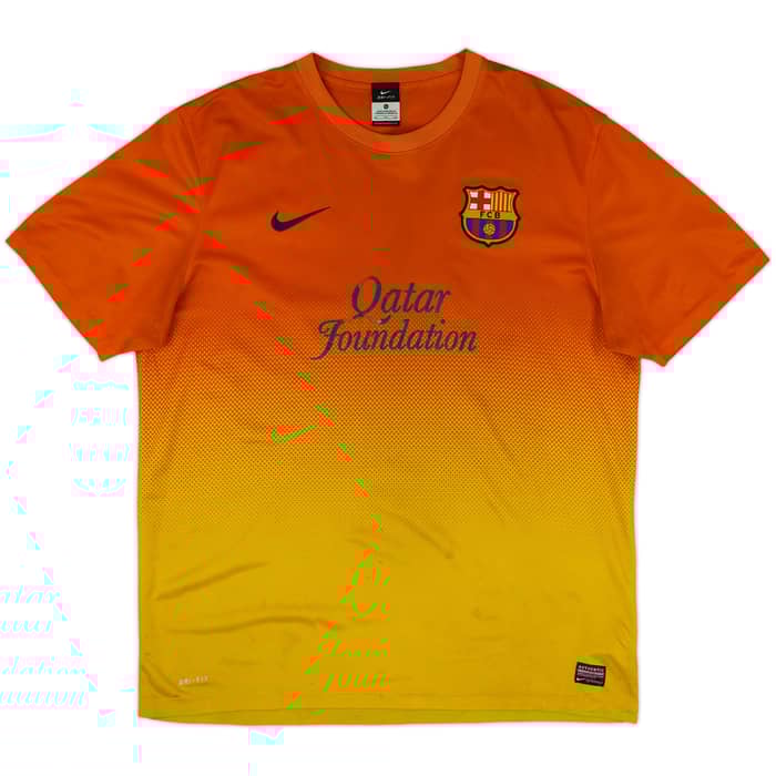 2012-13 Barcelona Basic Away Shirt - 4/10 - (XL)