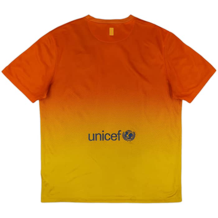 2012-13 Barcelona Basic Away Shirt - 4/10 - (XL)