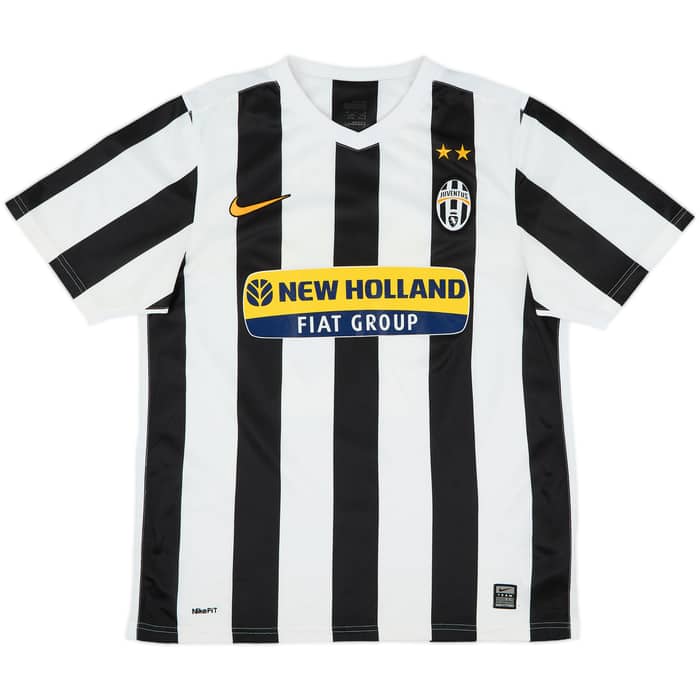 2009-10 Juventus Home Shirt Del Piero #10 - 6/10 - (M)