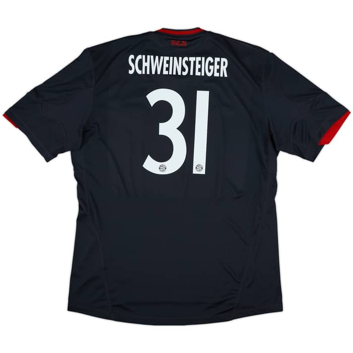 2010-11 Bayern Munich Third Shirt Schweinsteiger #31 - 6/10 - (XL)