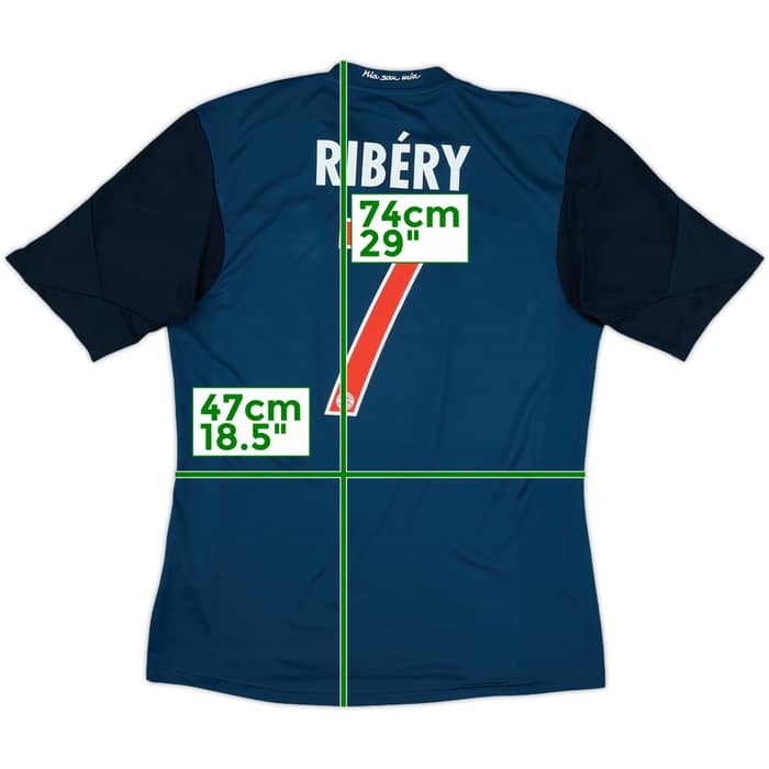 2013-14 Bayern Munich Third Shirt Ribery #7 - 6/10 - (M)
