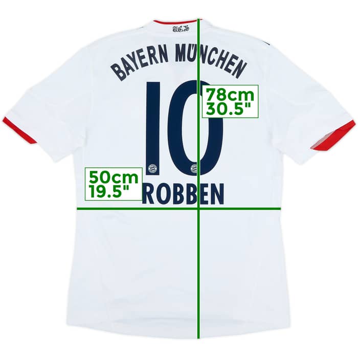 2010-11 Bayern Munich Away Shirt Robben #10 - 5/10 - (M)
